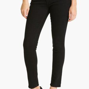 Lowrise Black Paige Jeans